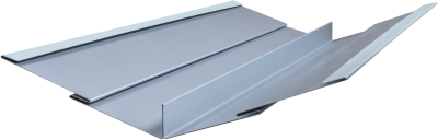 Kehlblech Stehfalzeindeckung