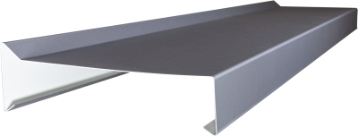 Mauerabdeckung mit Feder